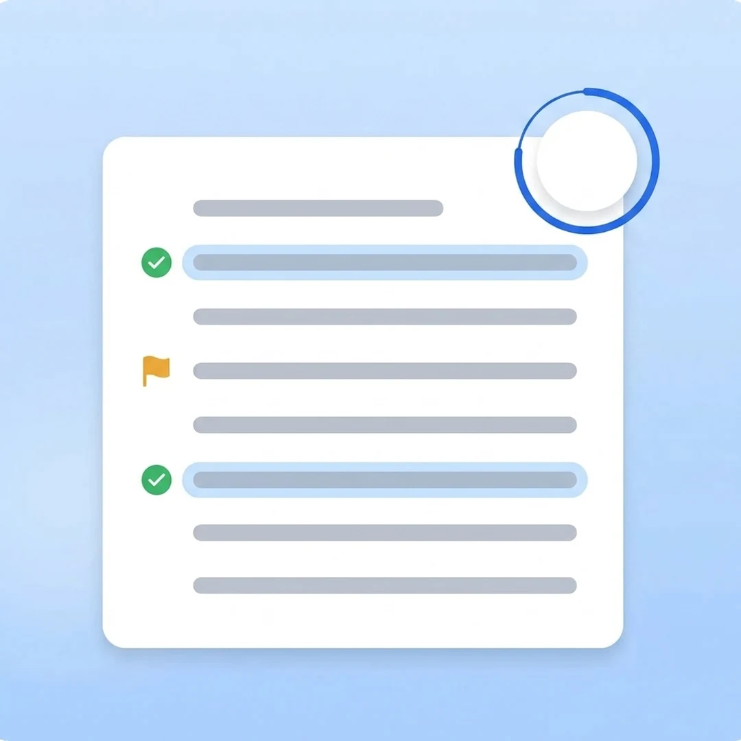 a written answer being graded by AI with a score and highlighted feedback