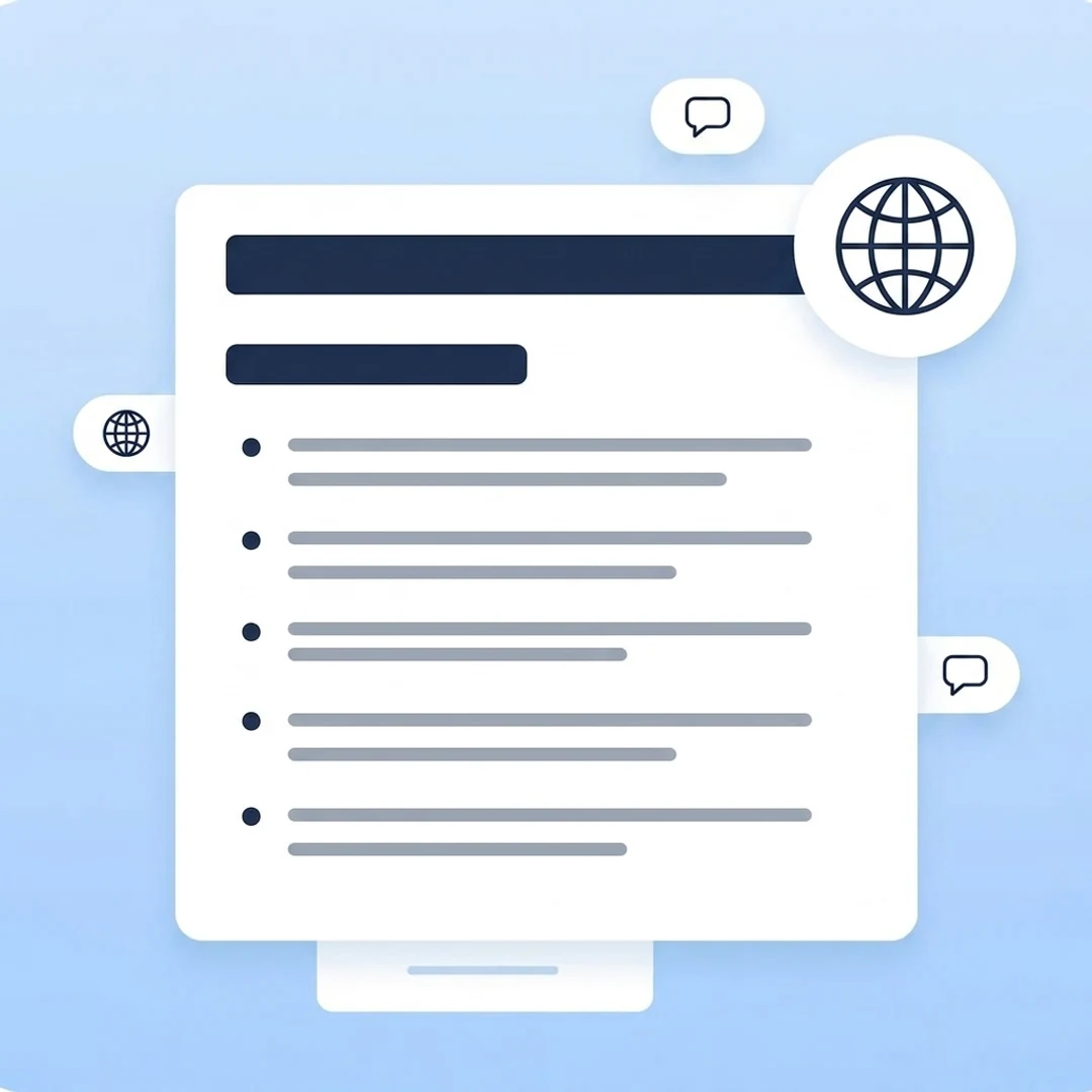 AI study notes being translated into other languages