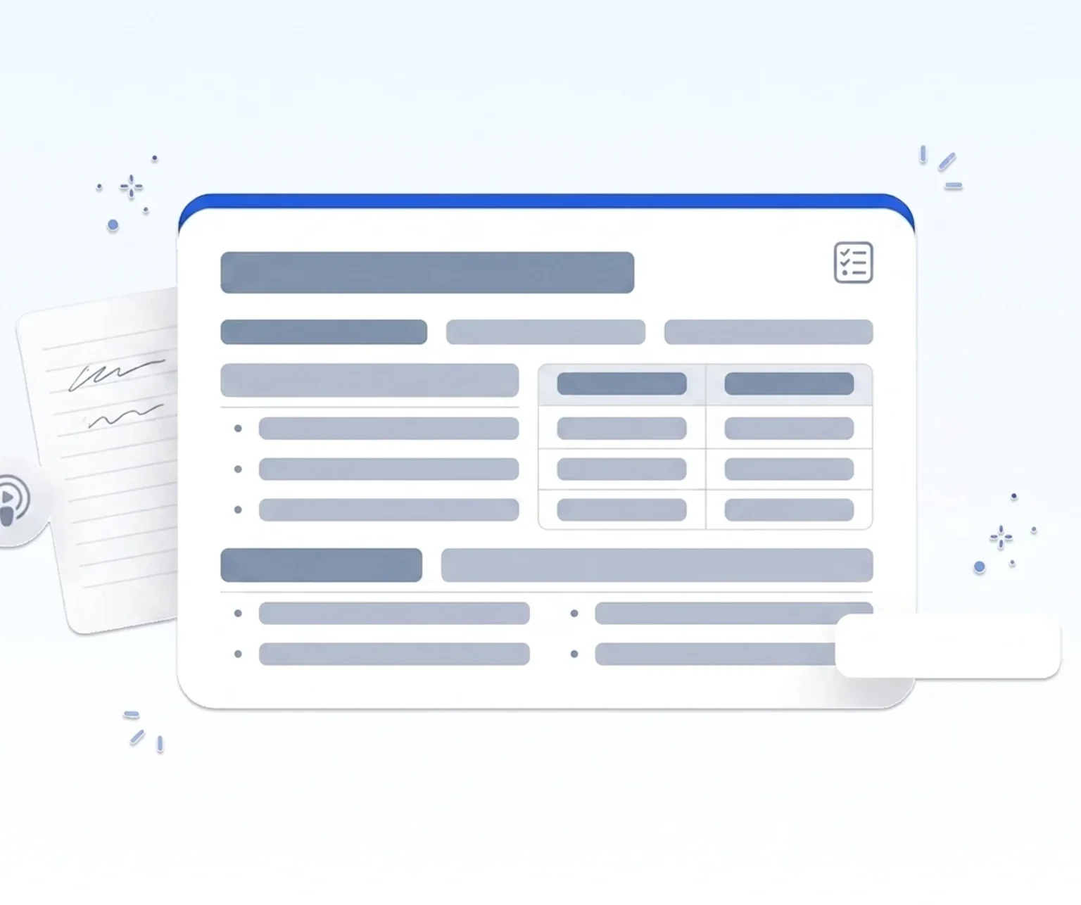 AI-generated structured study notes from an uploaded document
